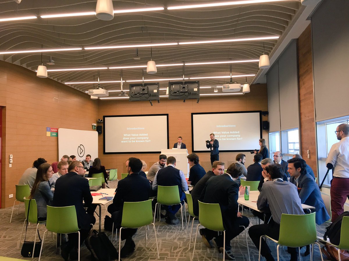 The last Corporate Roundtable this year. Open discussion on Value-added services and Customer Experience. #ReadyForStartups