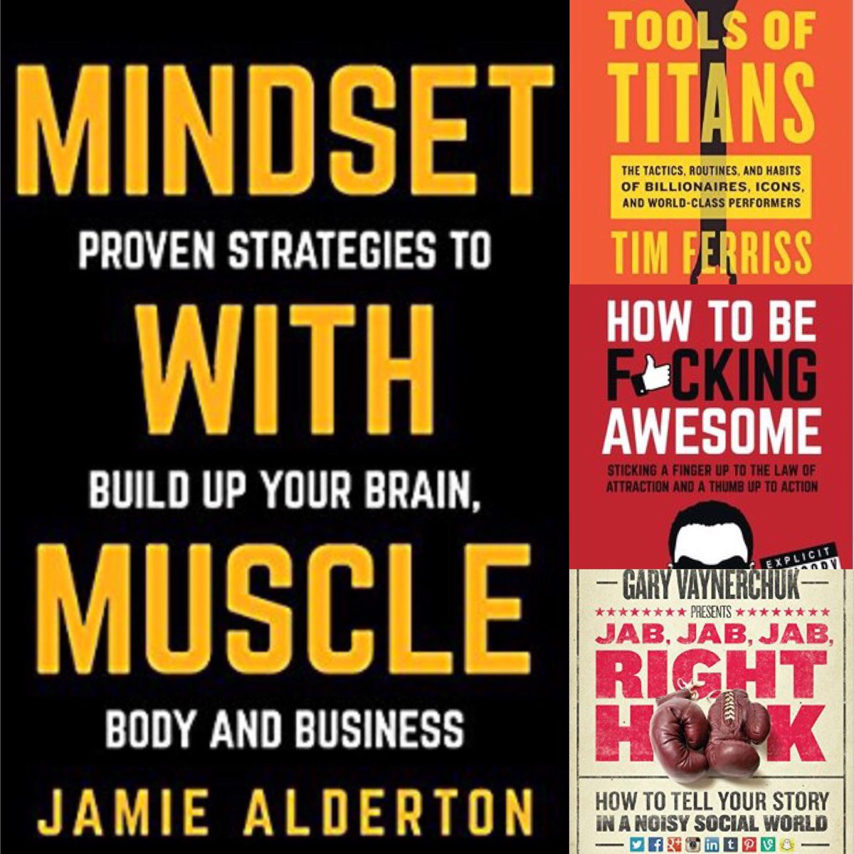 MarkOrmrod's tweet photo. Since a #goal of mine for 2017 is 2 read 1 book a month I just went shopping #TuesdayBookBlog
@GrenadeJay @garyvee #timferris #danmeredith https://t.co/ts5FMJWON6