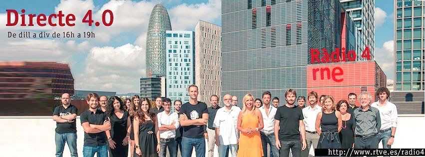 Xantallavina's tweet photo. Felicitats a tots als companys de @radio4_rne pels 40 anys. Avui bons records del programa Directe4.0 que vàrem fer durant tres anys i mig. https://t.co/QEfaXTzwhb