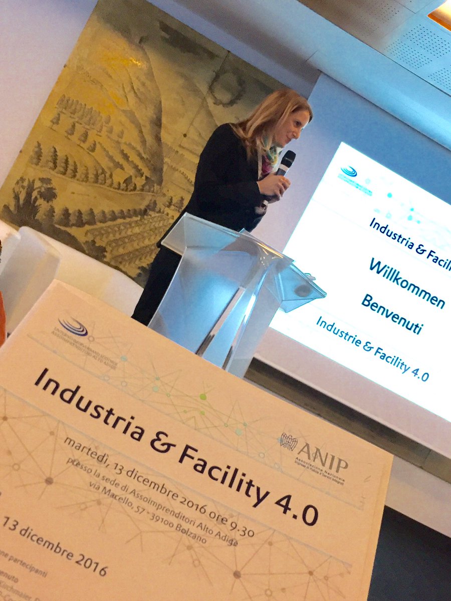 ANIP_it's tweet photo. Con  @uvs_assoim a Bolzano parliamo di industria e #facility40  una sfida che vedrà le nostre aziende  pronte https://t.co/lgdcc5IXWh