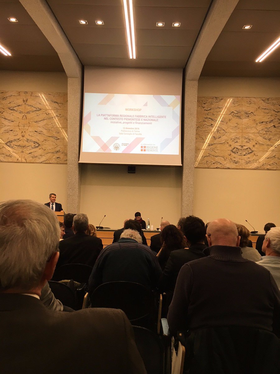IndustriaCloud's tweet photo. Workshop🗓📊📚🖇 , La piattaforma regionale e la fabbrica intelligente nel contesto piemontese e nazionale.
#politecnicoditorino https://t.co/r09aFBfIdC