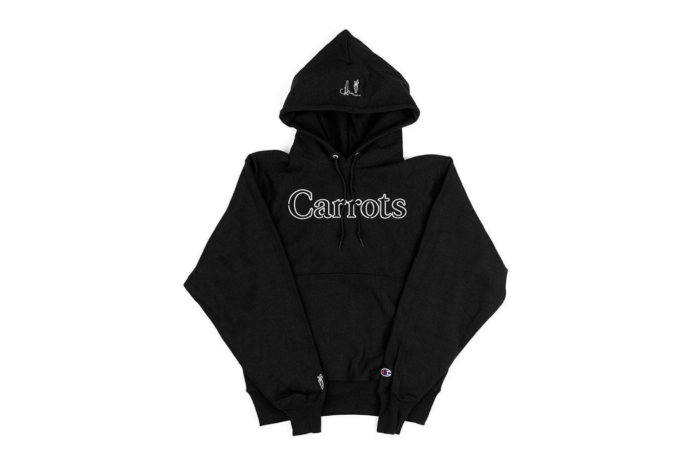 carrots hoodie champion