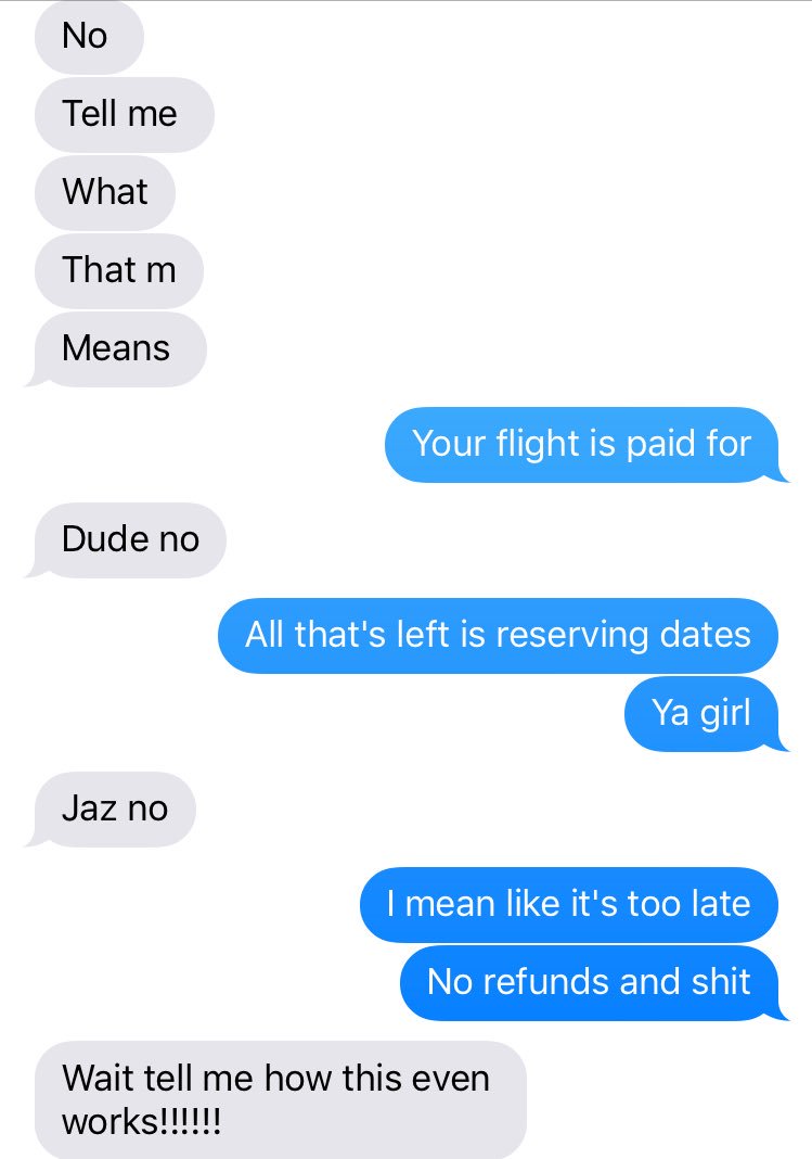 jazzyrgarcia's tweet photo. My best friend has been dreaming of a trip to Thailand as her grad gift to herself but I wouldn't be doing my part if I didn't book SOMETHIN https://t.co/xxGRbOOSke