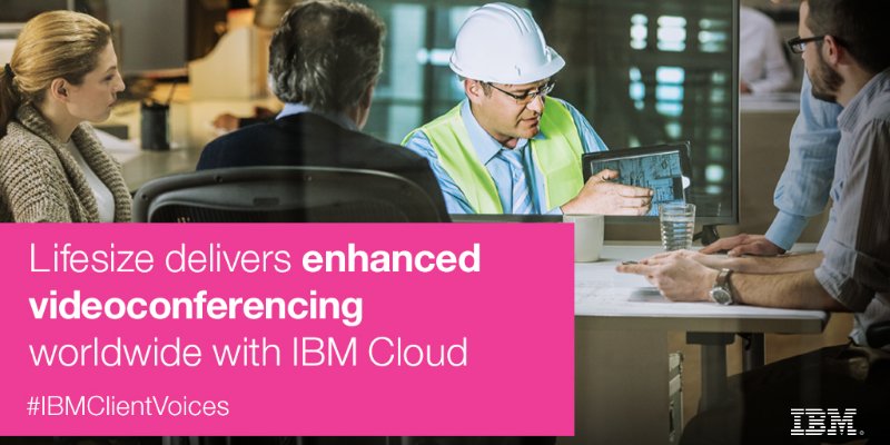 actistech's tweet photo. Learn how @LifesizeHD uses @IBMcloud for increases speed, resilience & performance of #videoconferencing. https://t.co/bQ5tZvtNre #CloudVC https://t.co/WOG9BPx3Dk