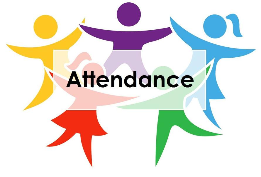 Your attending. Attendance online. Roll call. Attend services. Attendance logo.