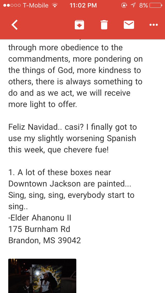 SamuelAhanonu's tweet photo. I'm so very sorry for poorly updating Elder Ahanonu's social medias! https://t.co/VTINmgtmzj