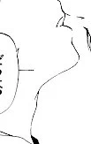 キスシーンを描くにおいて、この顎から首のラインをいかに色っぽく描けるかに力を注いでいる自分に気づく。 