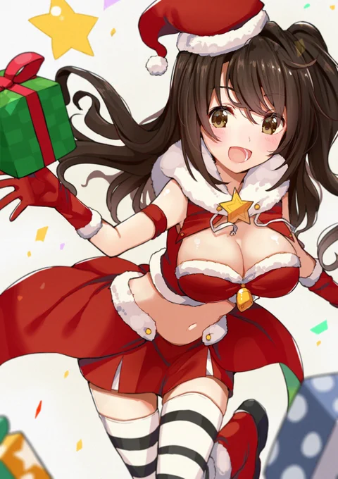 クリスマスっぽいしまむー 