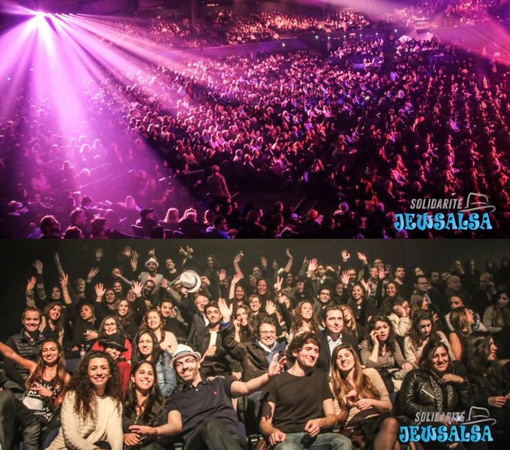 jewsalsa's tweet photo. Hier #Jewsalsa a mis le feu à la #Tsedaka2016 avec 120 personnes dans le public ! Merci à tous https://t.co/IyoL1rPedI