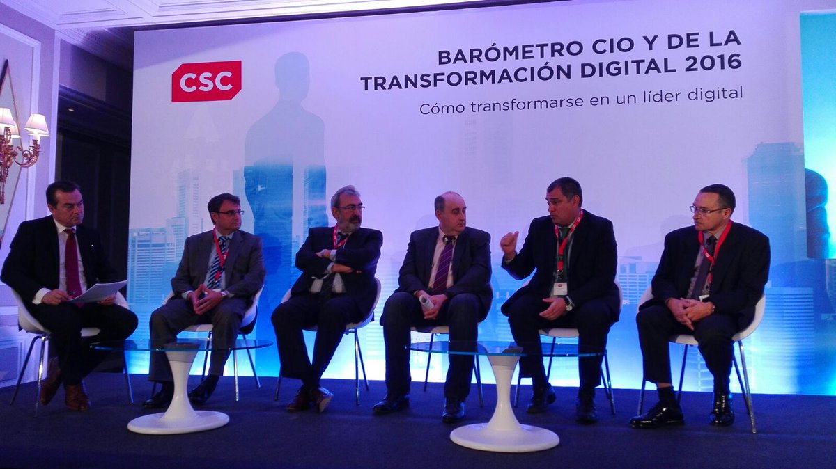DXCspain's tweet photo. Francisco Barco, ALSA "No estamos detrás de los británicos en tecnologías adoptadas" #CSCDigital https://t.co/4dqr5DtMMu