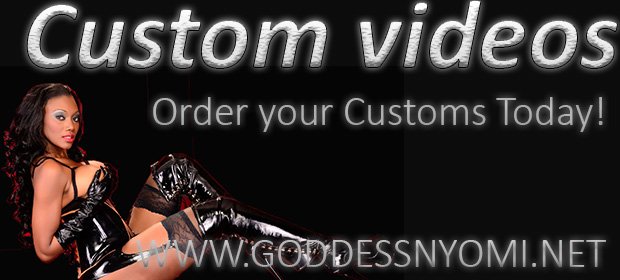 Order your personal video of Goddess Nyomi Humiliating You! Got to https://t.co/wHRwYRdQWF for details<a href="/tag/domination"class="tags"><span>#domination</span></a><a href="/tag/skypeshows"class="tags"><span>#skypeshows</span></a><a href="/tag/booknow"class="tags"><span>#booknow</span></a><a href="/tag/nyomibanxxx"class="tags"><span>#nyomibanxxx</span></a>