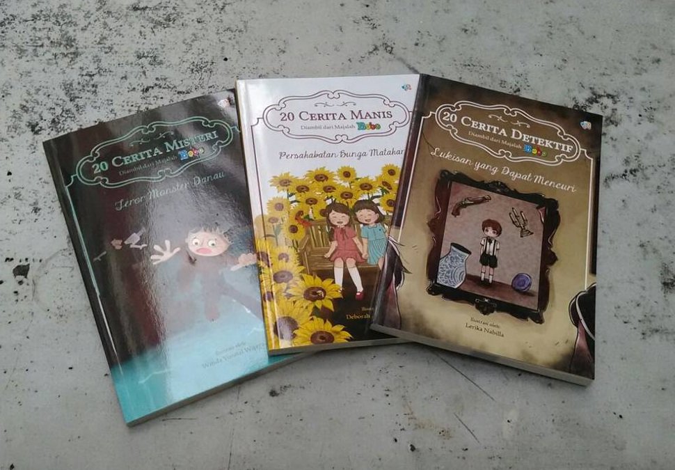 penerbitkpg's tweet photo. Buku ini memuat 20 cerita pilihan yg diambil dr @majalah_bobo. Mulai dr cerita manis, cerita detektif, hingga cerita misteri. @penerbitkiddo https://t.co/rFck2y4gPe