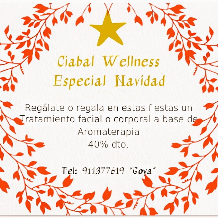Aprovecha estas fiestas y regálate o regala un tratamiento facial o corporal a base de aromaterapia!! 40% dto. #belleza #Navidad #Madrid