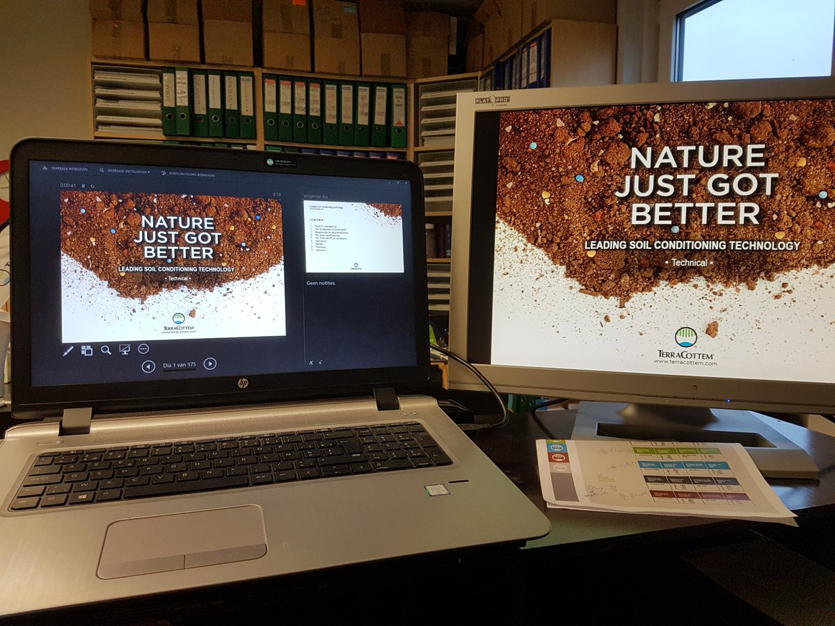 TerraCottem's tweet photo. Preparing for Serbian trip #TerraCottem #GreenSoilInzenjering #NatureJustGotBetter @DavyOttevaere https://t.co/sJUXMnPm3O