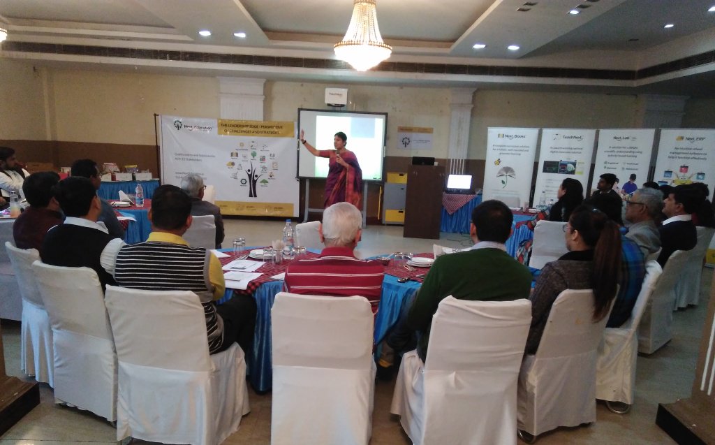 NextEducationIn's tweet photo. #PrincipalsConference by @NextEducationIn #Schoolleaders explored #SchoolManagement ideas, interactive workshop in competitive #gameformat https://t.co/lZ09wwSHCK