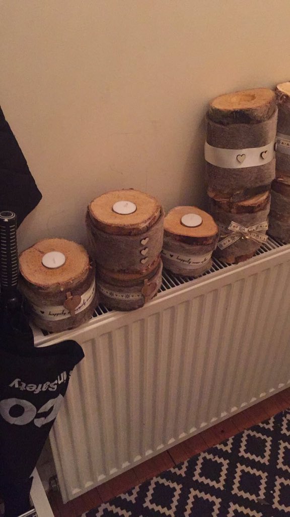 Handmade wooden #reindeers £20 and rustic candles £4 still available also come and get your magic glasses £2.50🎄