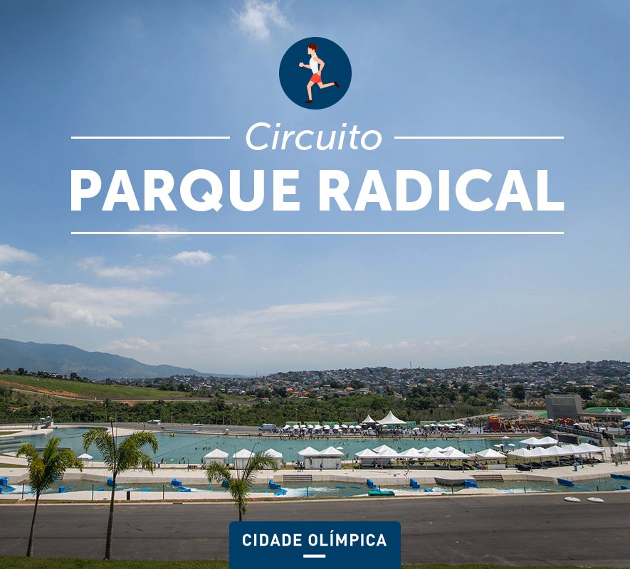 Dia 18/12, o Parque Radical será palco de corrida p/ todas as idades. Haverá categoria p/ pessoas com deficiência. bit.ly/2fxThhh