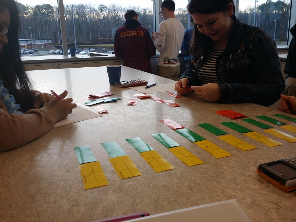LisaLongVB's tweet image. AP Calculus using #flexiblelearningspaces for hands on math @KellamHigh