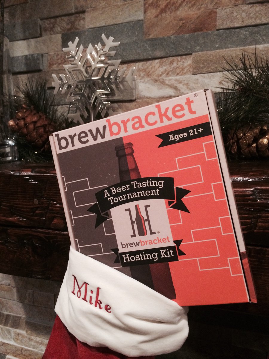 brewbracket's tweet image. Not too late to plan a Brew Bracket Christmas. $5 off hosting kits with code "bbholiday" at brewbracket.com through Sat.
