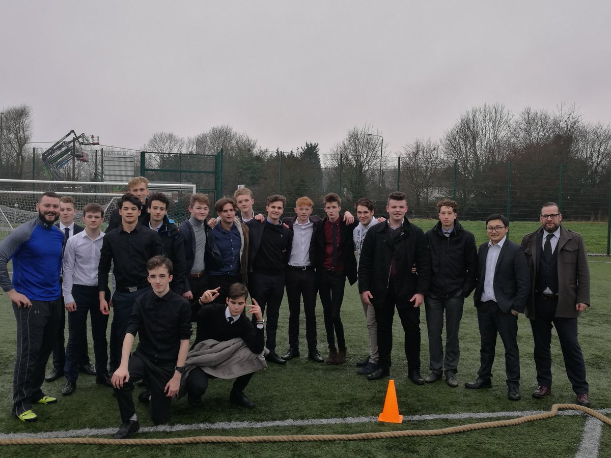 Day 2 of RAG week and so much is going on - Mr Boudreau's tug of war team beat Mr Cater's 2-1 1/3