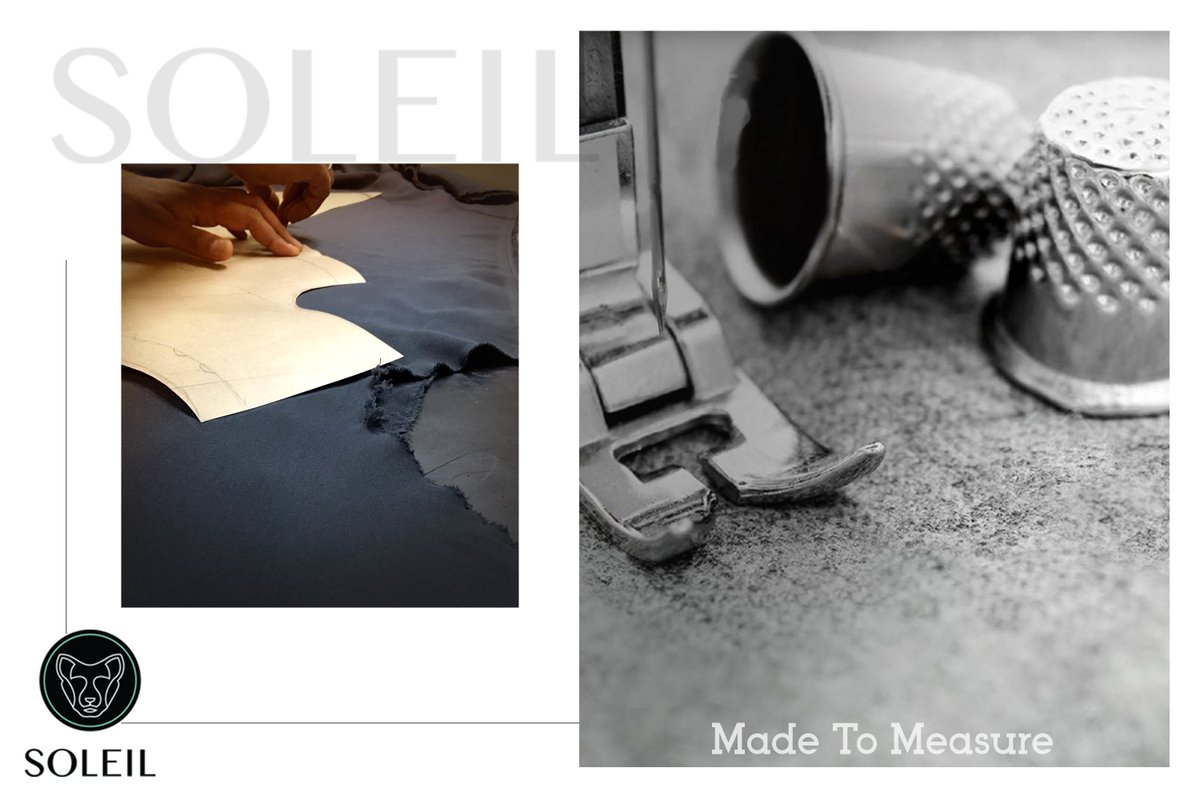 soleil_atelier's tweet photo. Designed and delivered to Perfection, Soleil's made-to-measure ensemble suits the woman who demands grace, precision and luxury. https://t.co/3jpKdrCfzM