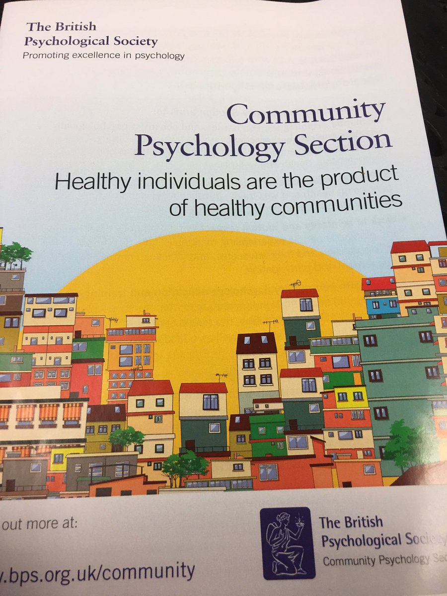 rebeccalawthom's tweet image. Hosted by @BPSCommPsy #Spaces4Hope2016