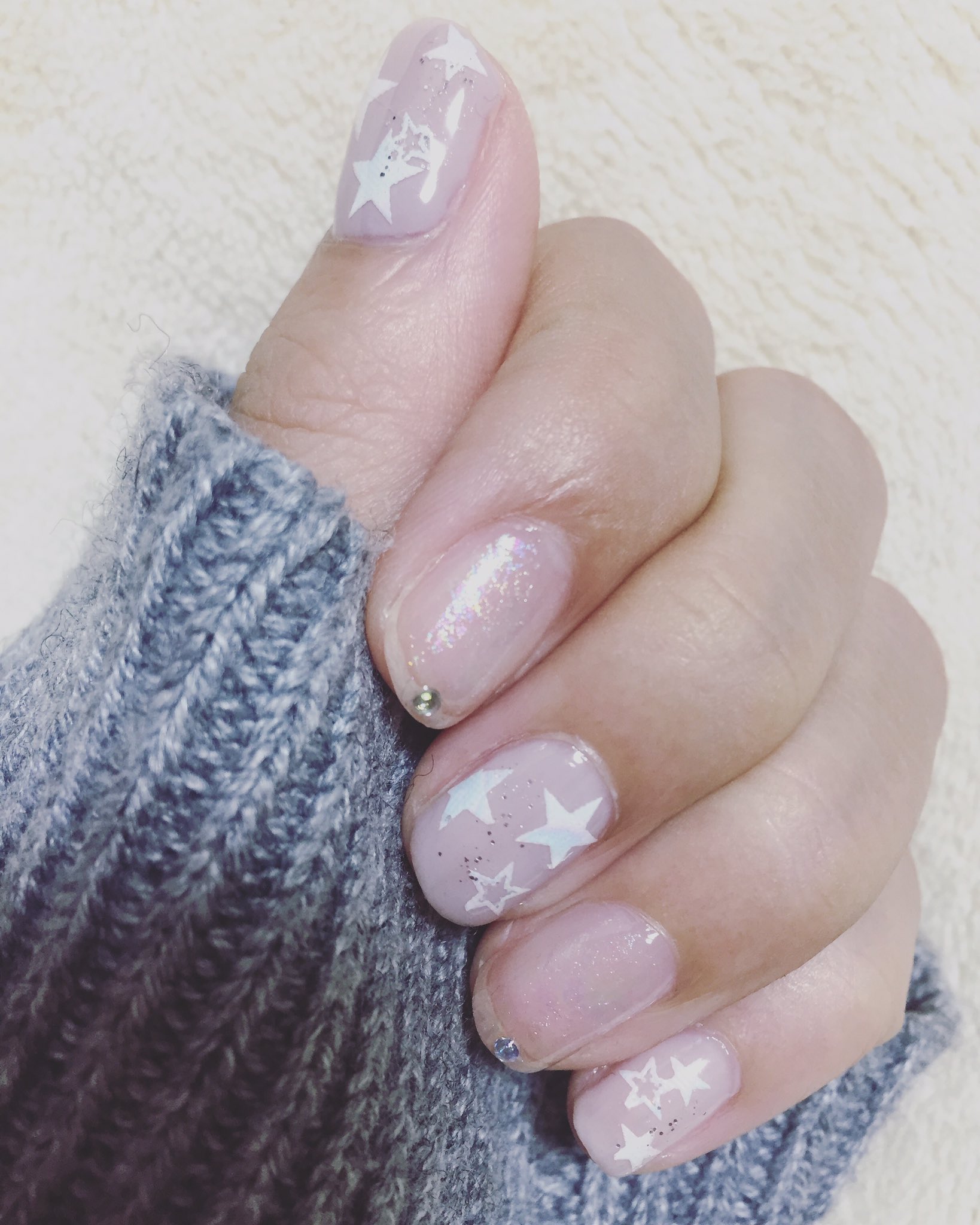 レビューを書けば送料当店負担 ネイルデコシール 星柄 Riosmauricio Com