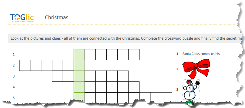HanaSlipkova's tweet photo. English #Christmas #crossword puzzle - for kids
Angličtina #křížovka #Vánoce - pro školáky
https://t.co/do9s0JDChm https://t.co/qZbX1xJUqG