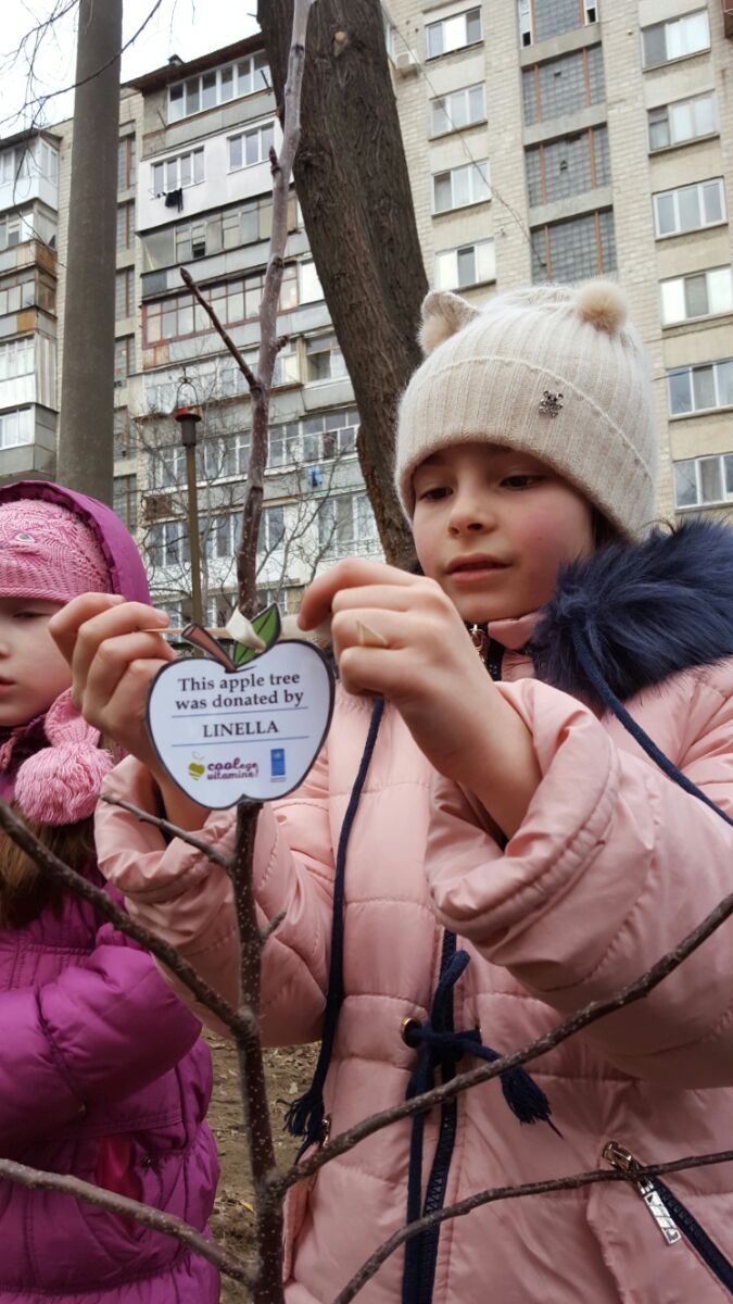 #Crowdfunding collaboration of <a href="/UNDPMoldova/">UNDP Moldova</a> and our UNDP AltFin Lab brought healthy fruit snacks and fruit gardens to 5 schools in #Moldova!