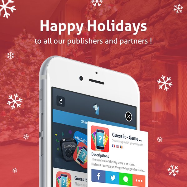 Kazoolink's tweet photo. Happy Holidays to all the App Developers and their families from @Kazoolink family in #Paris, #Bucharest, #Mexico, and #TLV.  #2017mobile https://t.co/j7WWOs84VU