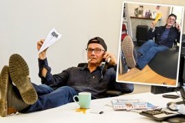 Ook onze vakbladen maken af en toe ruimte voor een gezonde dosis humor! #Graficus #magazine #media  graficus.nl/nieuws/19917-z…