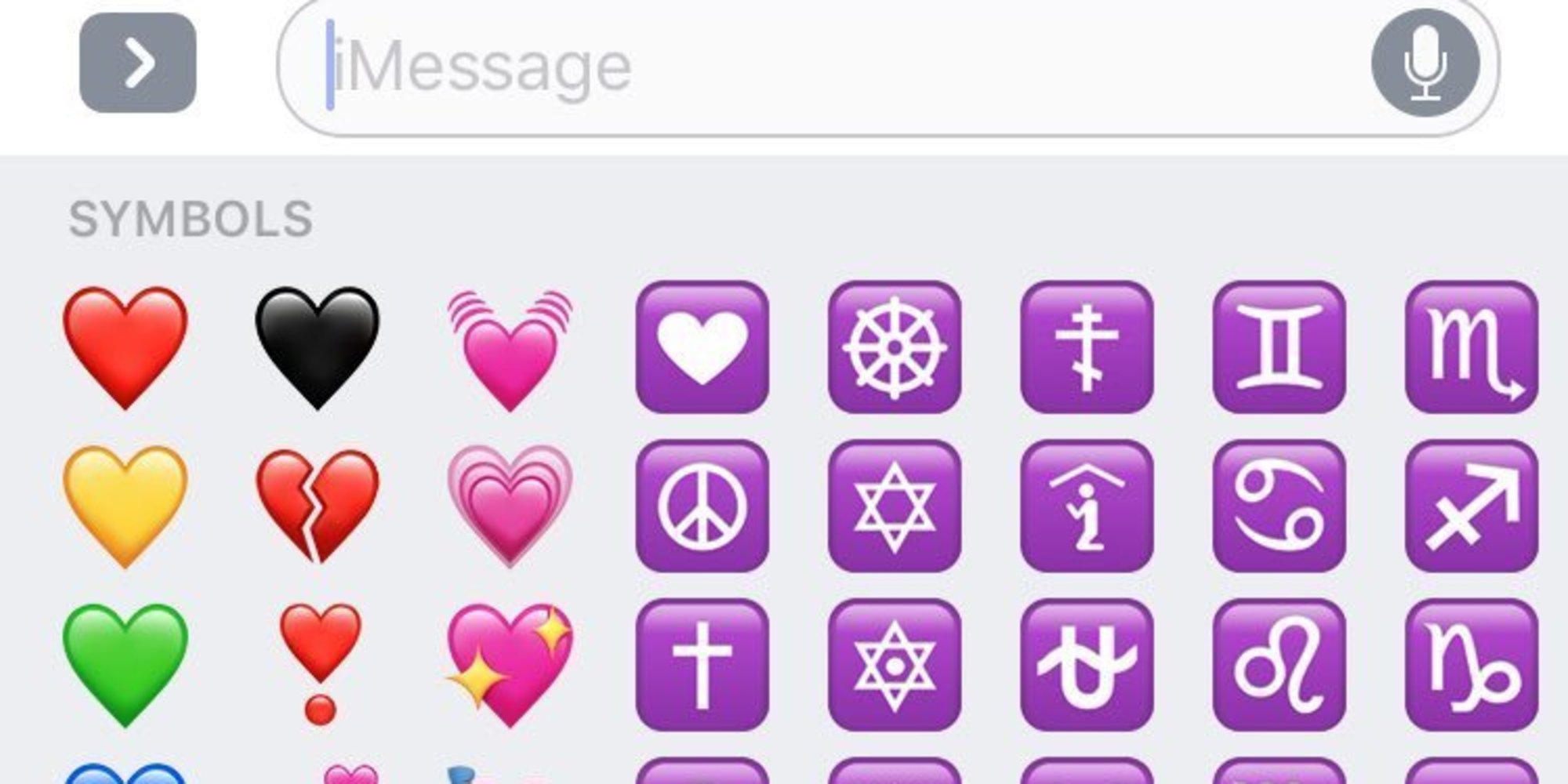 the black heart emoji is finally here and were not okay what does a purple heart emoji mean