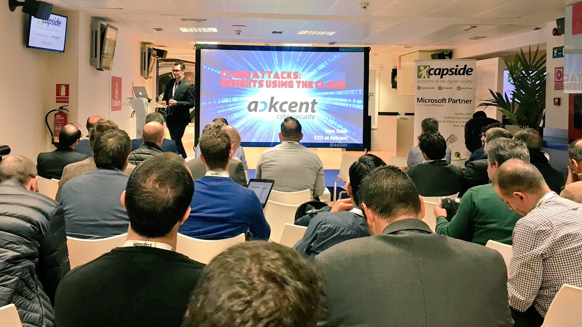 capside's tweet image. #Demo time en #AzureSec con @as0ler de @ackcentsecurity!
Ilustrando ataques cloud: #redteam / #blueteam

#DevSecOps #Azure #CyberSecurity