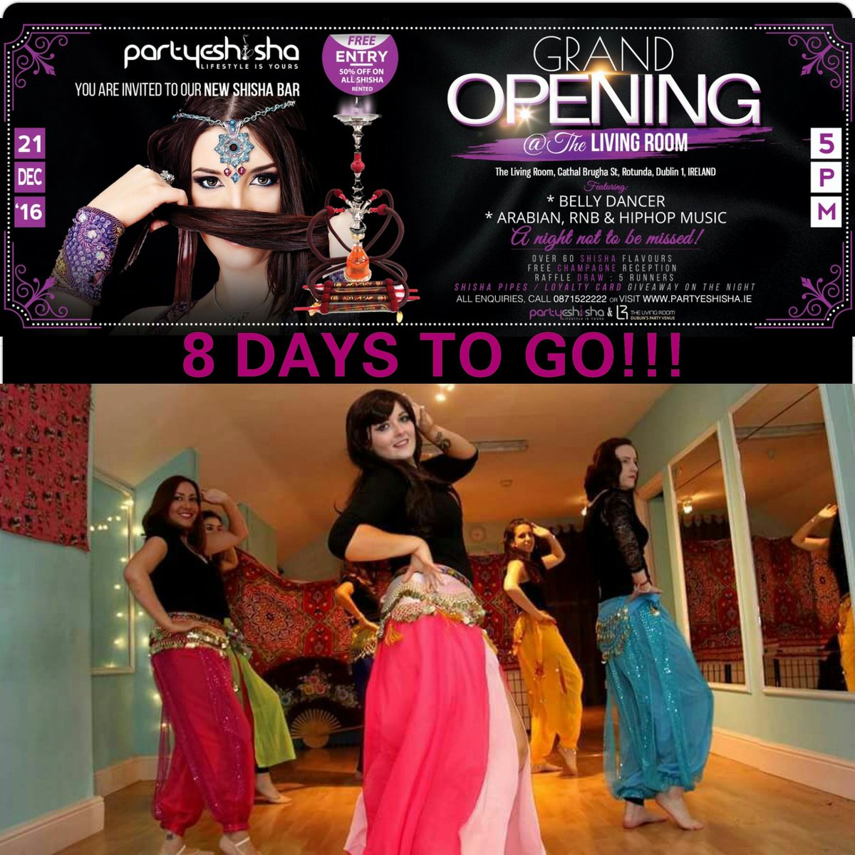 partyeshisha's tweet photo. Join us to celebrate our #PartyeShishaLaunch with #Bellydancer 's, adding an elegant, classy & vibrant #Shisha / #Hookah cultural experience https://t.co/uolCYf3x2l