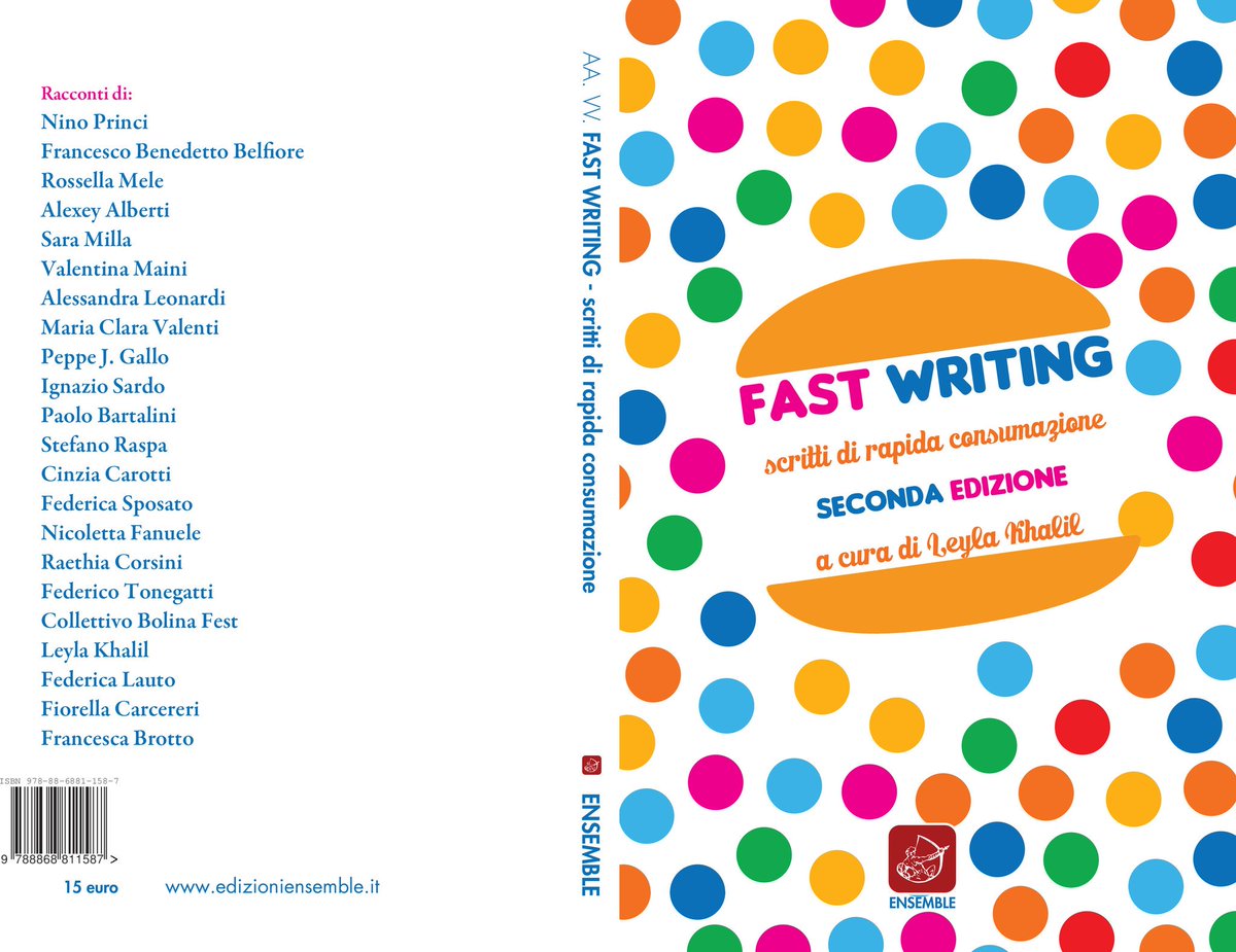 fridlyuto's tweet image. @anboemo @comunedigrado Il racconto #Patatinefritte  di #FedericaLauto entra nella raccolta #Fastwriting. Racconti di cibo.#EnsableEdizioni.