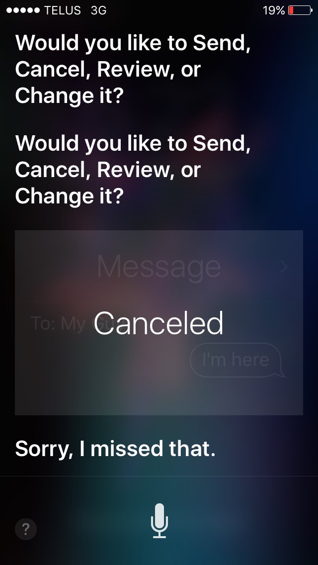 1RoguePoet's tweet photo. since #IOS10upgrade #Siri is dumber than sack full of hammers-😩
ex.below👇🏻read in order #profanitywarning
😂😂😂#SiriFail #funny https://t.co/CamYUFTEZG