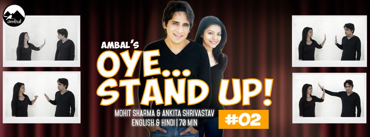 AmbalProd's tweet image. #DJWaleyBabu100MViews Please @filmychokri ke show ka ticket dilaa do!  
@HouseOfWow1 Fri 16Dec 9:30pm 

#bollywood #standupcomedy #LOL