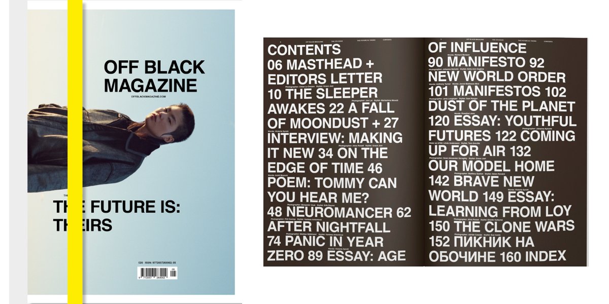 BoutiqueMags's tweet image. .@Offblackmag  Issue 5: The Future Is: Theirs
OUT NOW boutiquemags.com/products/off-b…