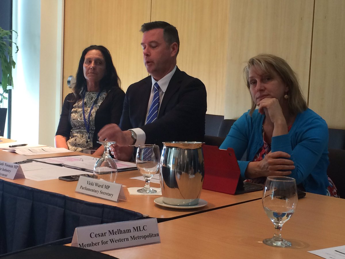 Timpipervic's tweet image. The Victorian automotive Transition Taskforce met today. Much interest in it. 5 Govt MPs supporting it.