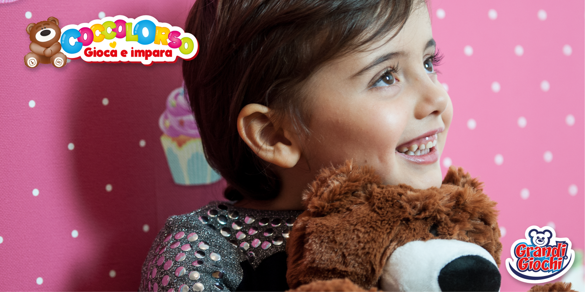 Coccolorso racconterà delle fiabe e canterà per i tuoi bambini! A Natale regala #coccolorso #coccolorsoDay <a href="/GrandiGiochi/">Grandi Giochi</a>