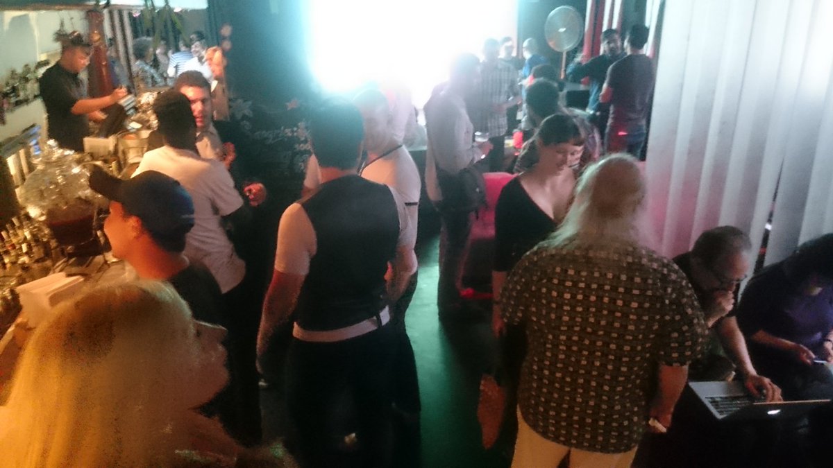 MixupMelbourne's tweet photo. Awesome turnout at #mumu16! Thanks for the support, @ctoforhireco, @SaltworthAU, @elastic, @camplexer, and @awia. https://t.co/p8Qz9NV0Tx