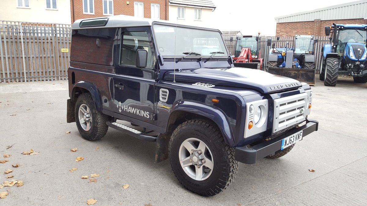 HawkinsAgri's tweet photo. ONLY 1 LEFT.  Land Rover Defender 2013, FSH, Just Serviced, 55900 Miles, AC, Great Spec. 19,995 + vat. 01278 444366 https://t.co/4UnAic7WkE
