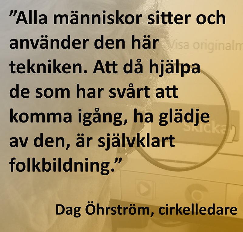 Studieforbunden's tweet photo. Nästa #FBPOD ger inblick i hur #studieförbunden arbetar m #digital inkludering. Ett smakprov redan nu: https://t.co/uhTnOR9JHl #folkbildning https://t.co/ybf5eg55oI