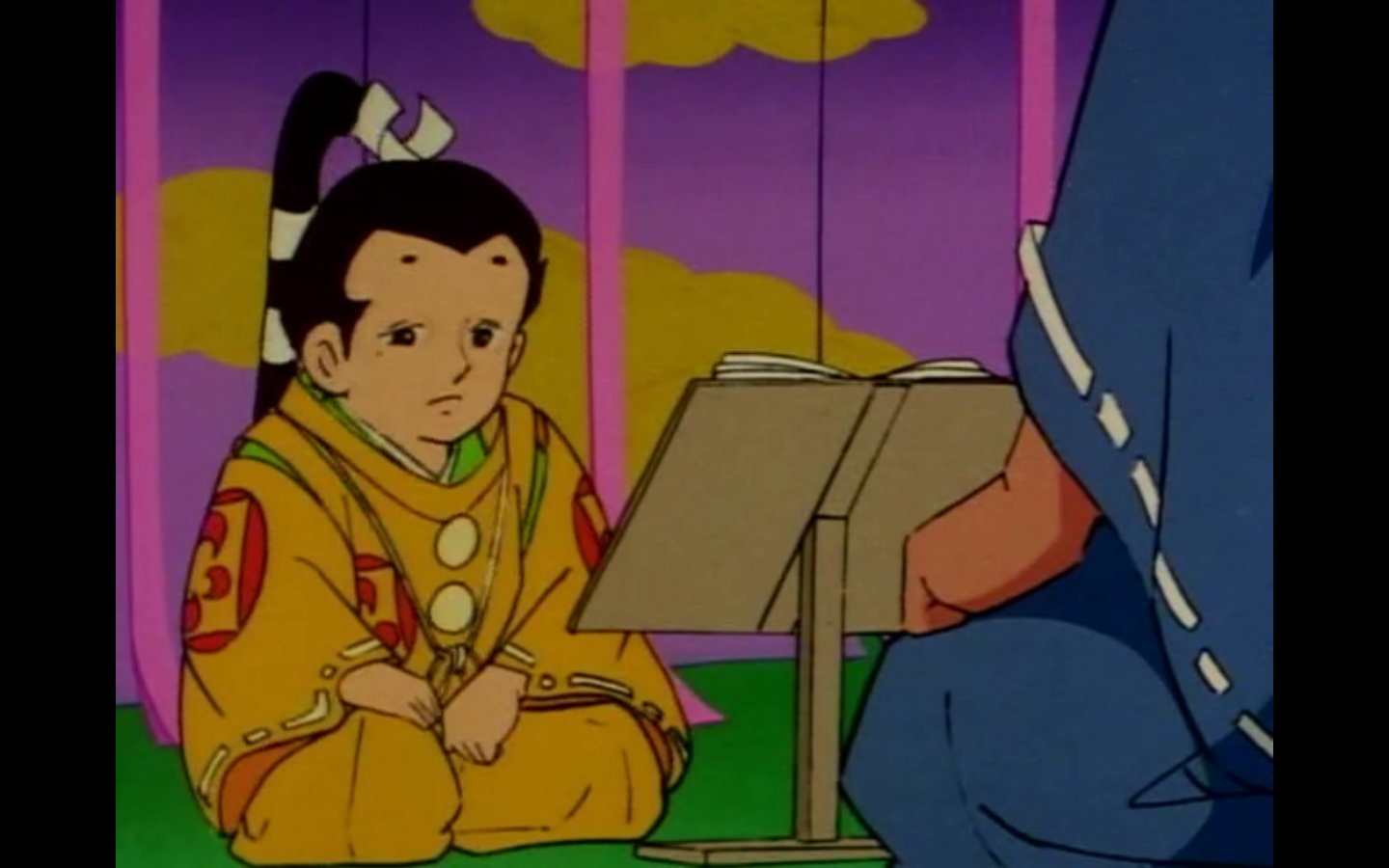 ライアン アニメ 一休さん より 幼い頃の将軍様のおもらし 勉強中に尿意を催すが 教師は厳しそうな方でなかなか言い出せず もう限界となり トイレに行きたい と言って 早く行きなさい とあっさり許可をもらう 急いで向かうも