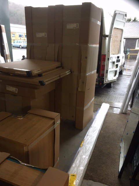 RediGallery's tweet photo. Busy week so far, 2 site deliveries and 1 kitchen in the depot waiting to go, last few to go out next week before closing for Christmas. https://t.co/5xdtWcS2Rv
