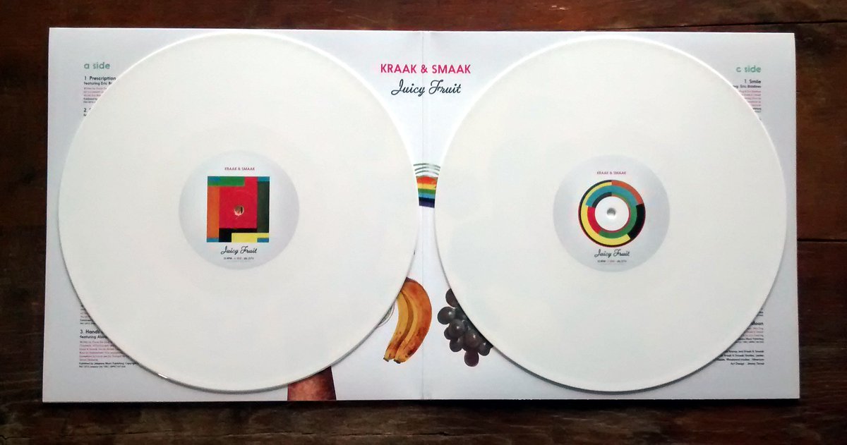Jalapeno Records (@jalapenorecords) on Twitter photo Who'd like <a href="/KraakSmaak/">Kraak & Smaak</a>'s Juicy Fruit on sexy white vinyl?
Yes? 👉 kraaksmaak.bandcamp.com/album/juicy-fr… Who'd like <a href="/KraakSmaak/">Kraak & Smaak</a>'s Juicy Fruit on sexy white vinyl?
Yes? 👉 kraaksmaak.bandcamp.com/album/juicy-fr…