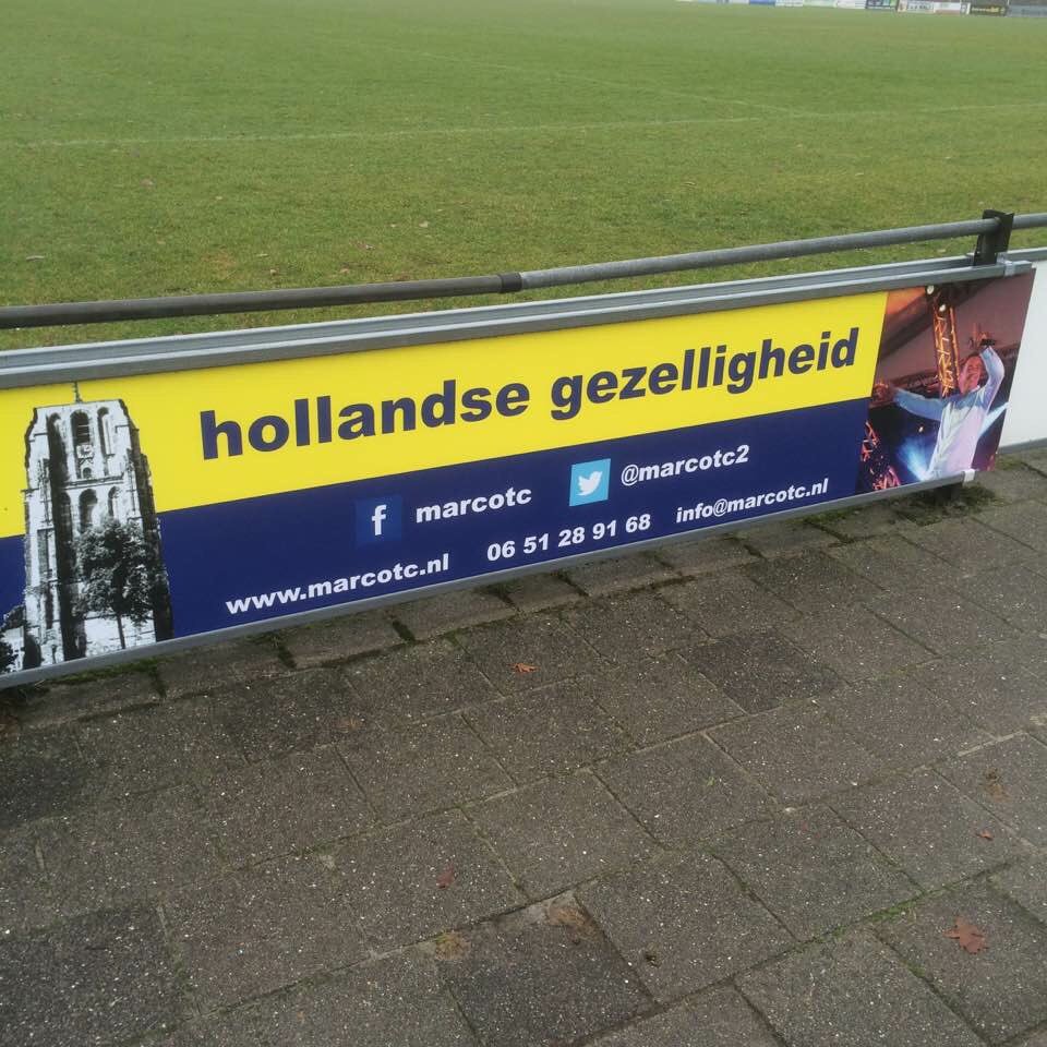 marcotc2's tweet image. Nieuw reclame bord bij vv nicator