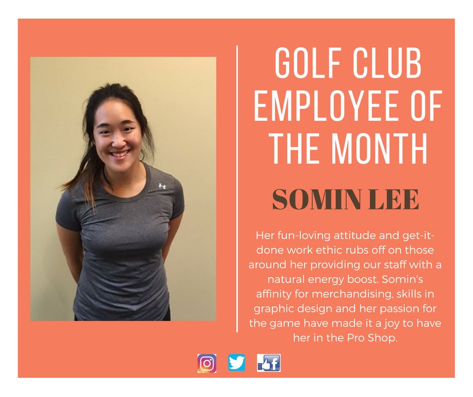 Congratulations to SoMin Lee for receiving employee of the month! Thank you for all you do! #hardworker #greatness