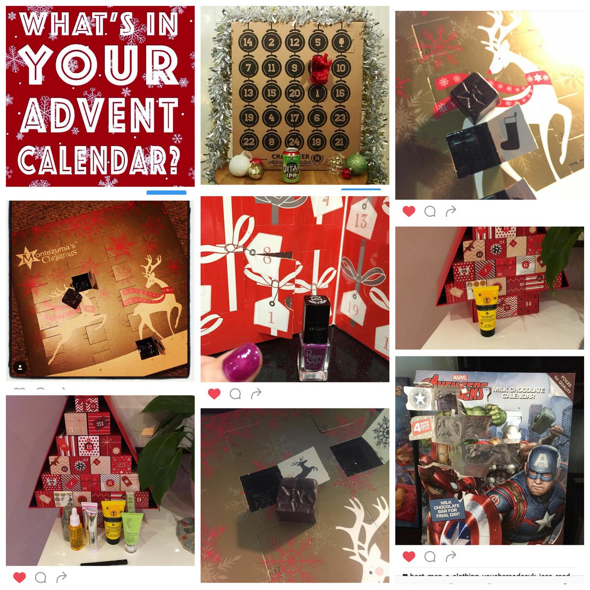 vouchercodesuk's tweet image. Our lovely Instagram followers have been sharing their advent calendars for the #VCAdvent competition! Get involved: bit.ly/2hiUN6I