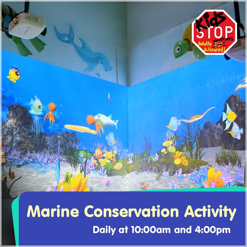 KidsSTOPSG's tweet photo. Do visit the #marine exhibit to make your oceans’ buddies sail freely in the virtual ocean! ;) #MarineConservation https://t.co/98qqpq4GXj